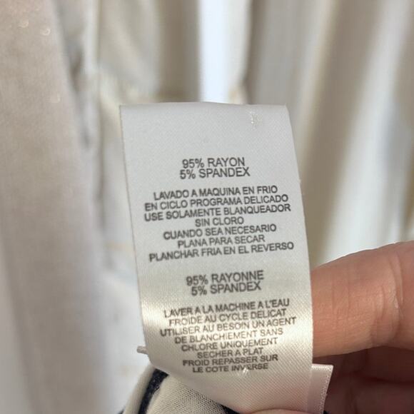 Dotti Women's Size M Navy Striped Nautical Hooded Swimsuit Cover Sundress #0157 - Picture 7 of 7